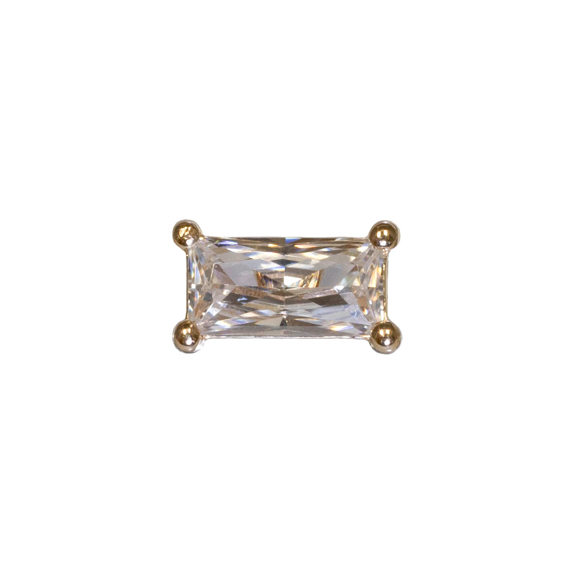 Baguette Prong Set Gem