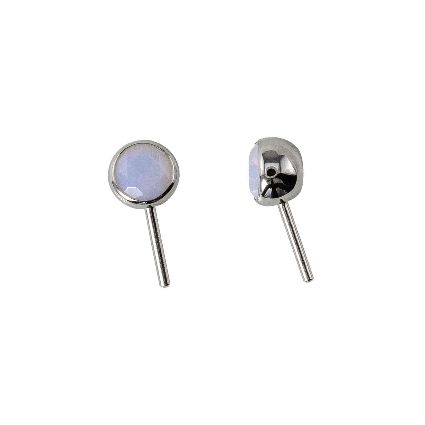 Forward Facing Gem Bead - 2.5mm