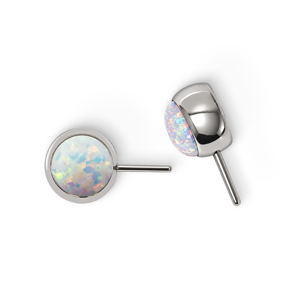 Forward Facing Cabochon Bead
