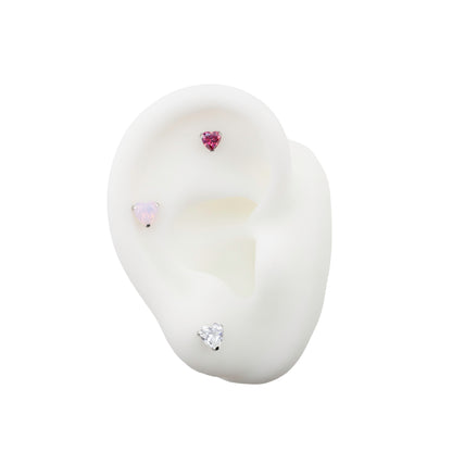 Heart Prong Set Gem