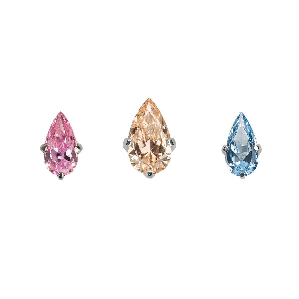 Pear Prong Set Gem