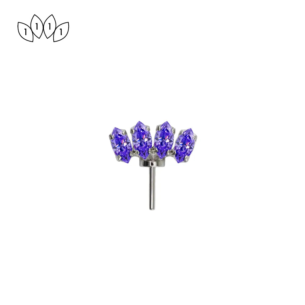 Forward Facing Marquise Fan