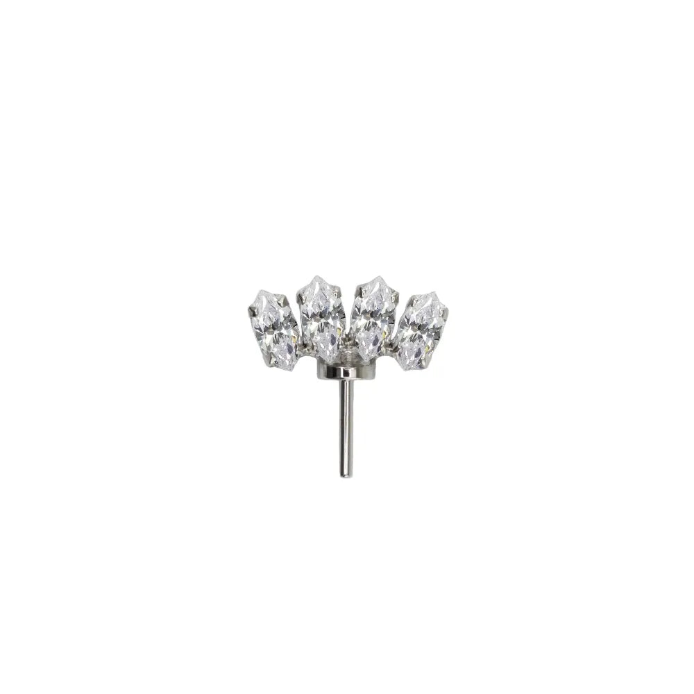 Forward Facing Marquise Fan