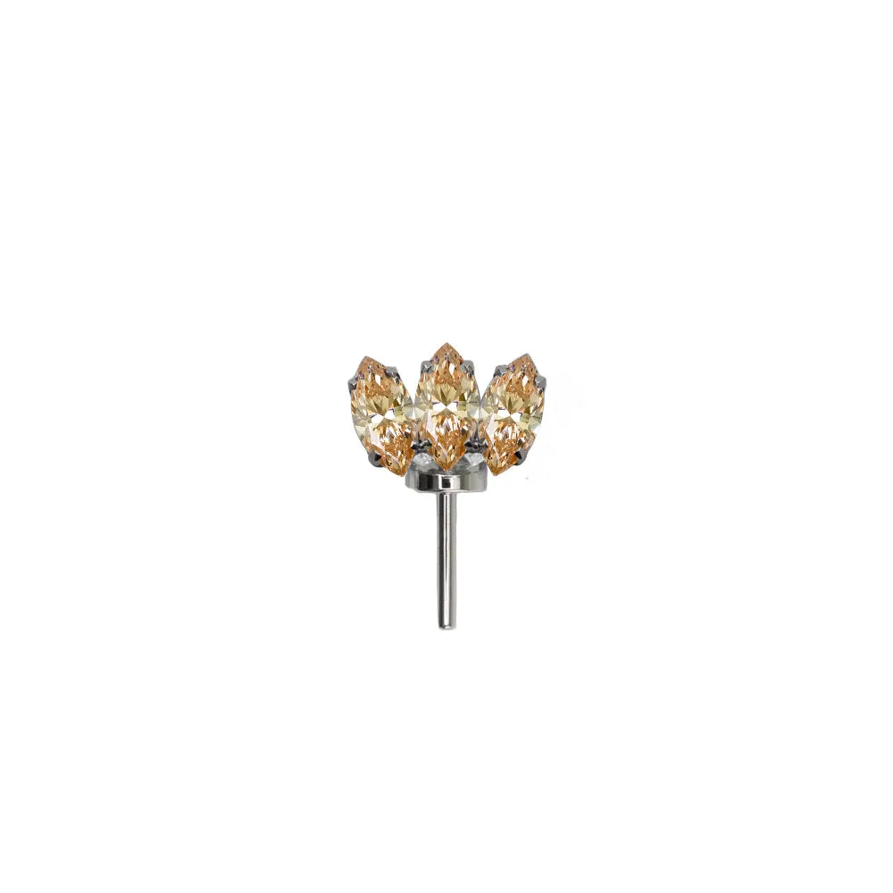 Forward Facing Marquise Fan