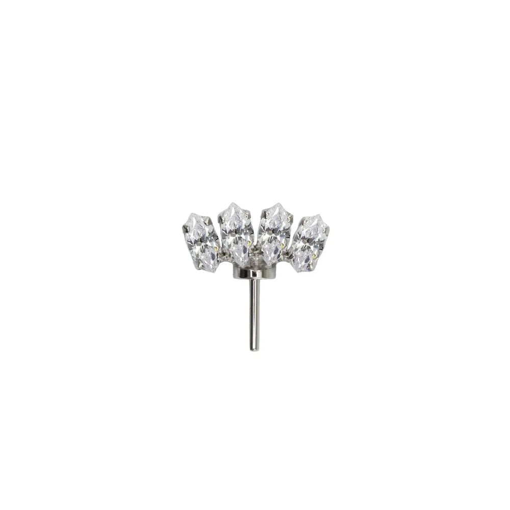 Forward Facing Marquise Fan
