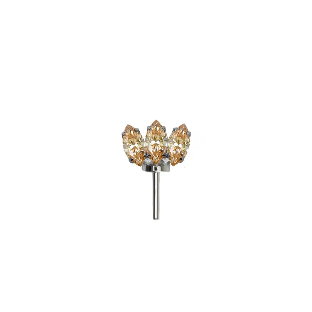 Forward Facing Marquise Fan