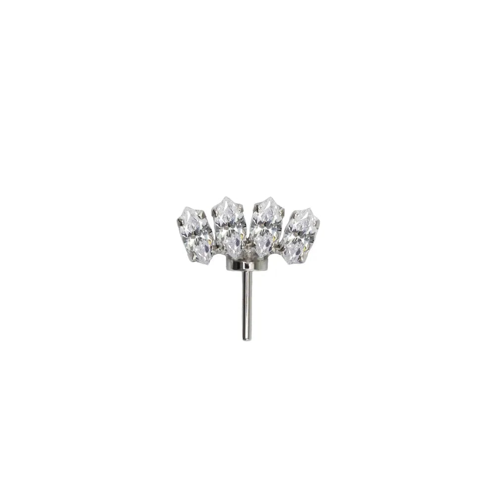 Forward Facing Marquise Fan