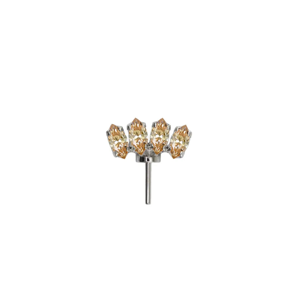 Forward Facing Marquise Fan