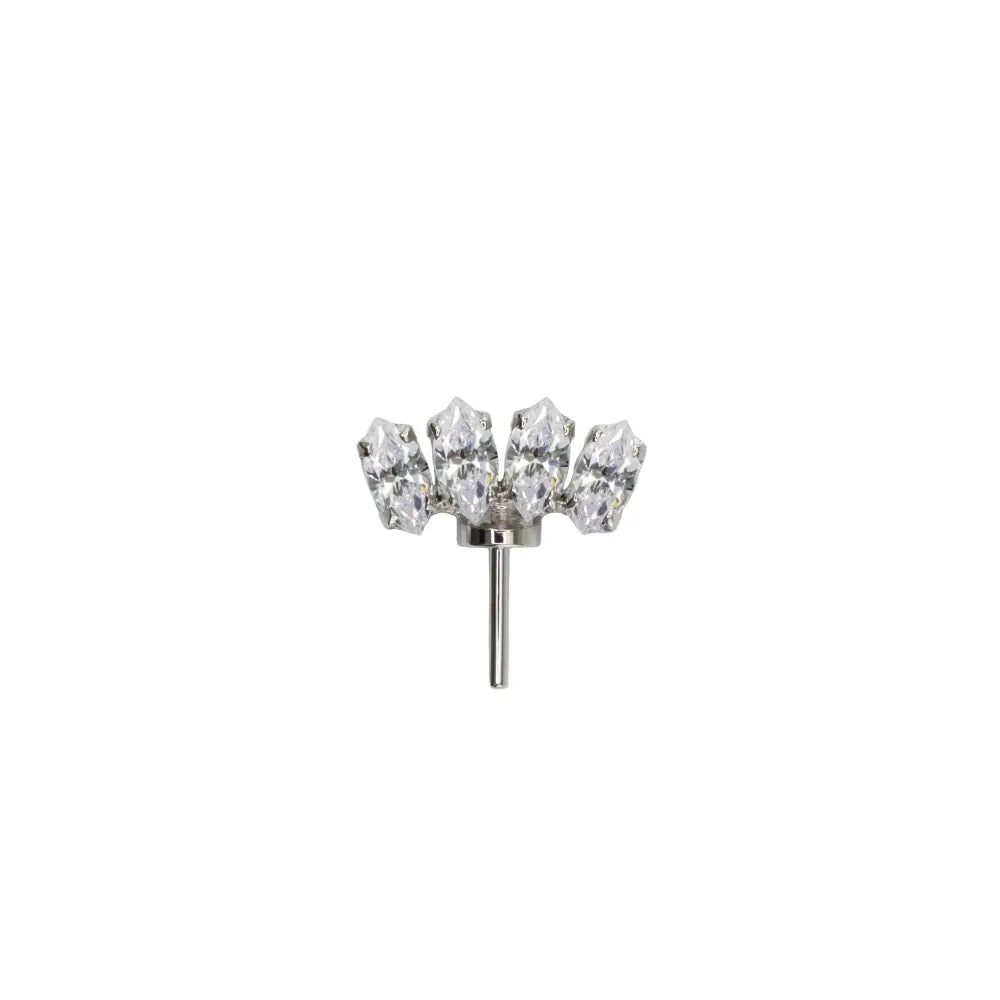 Forward Facing Marquise Fan
