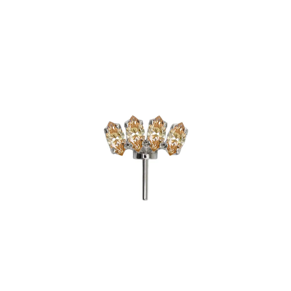 Forward Facing Marquise Fan