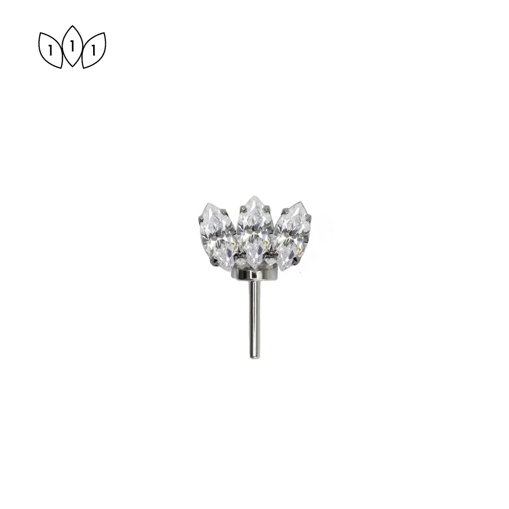 Forward Facing Marquise Fan