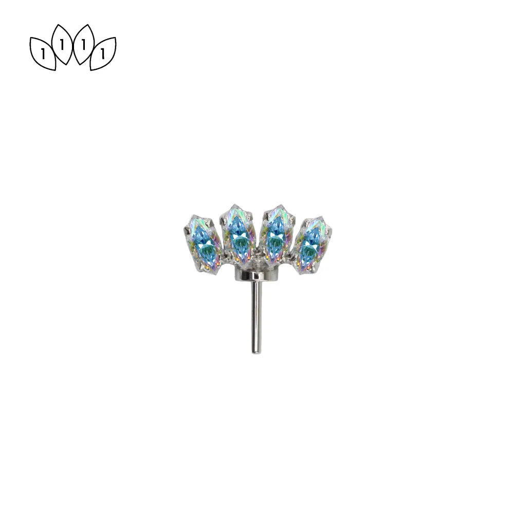 Forward Facing Marquise Fan