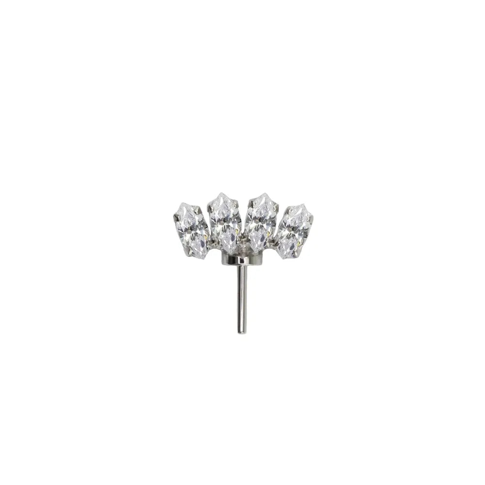 Forward Facing Marquise Fan
