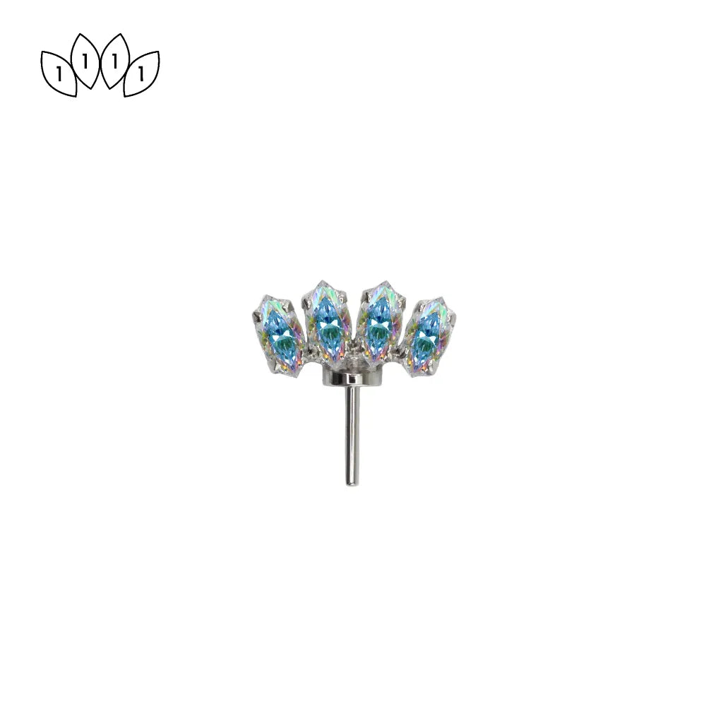 Forward Facing Marquise Fan