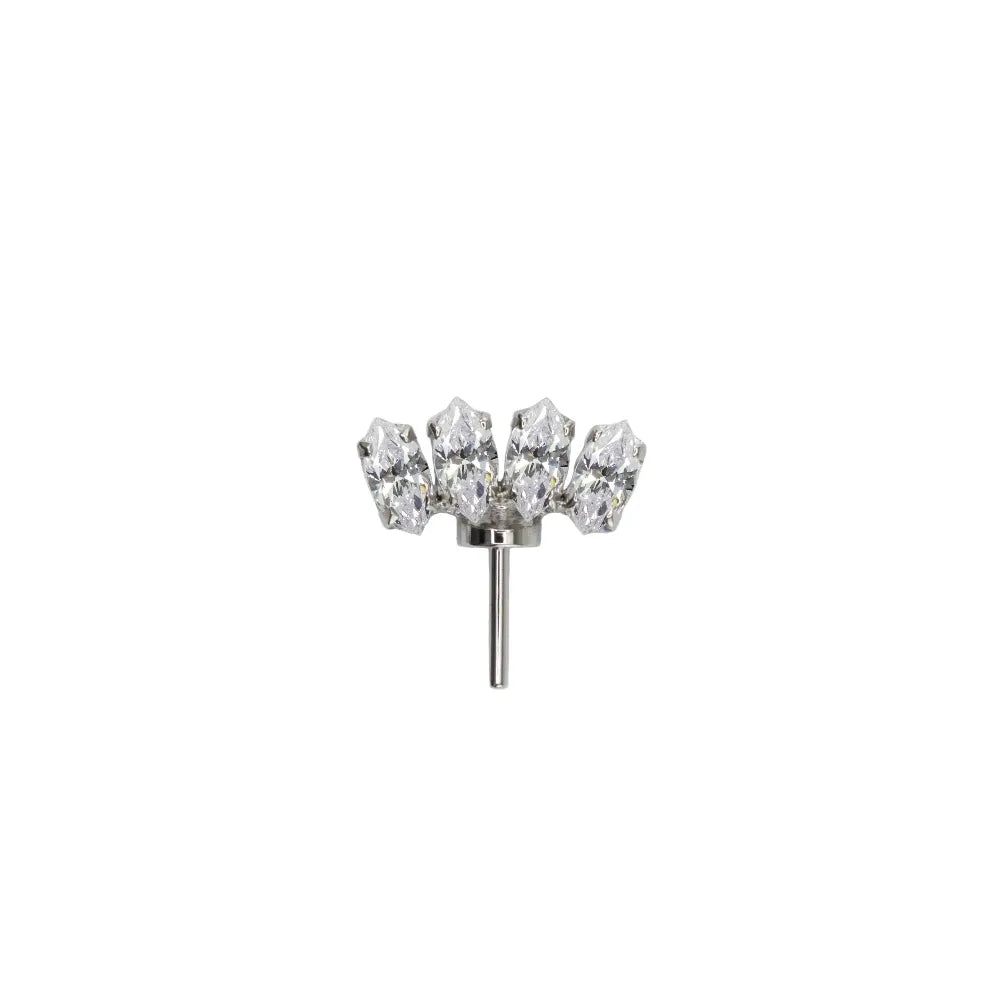 Forward Facing Marquise Fan