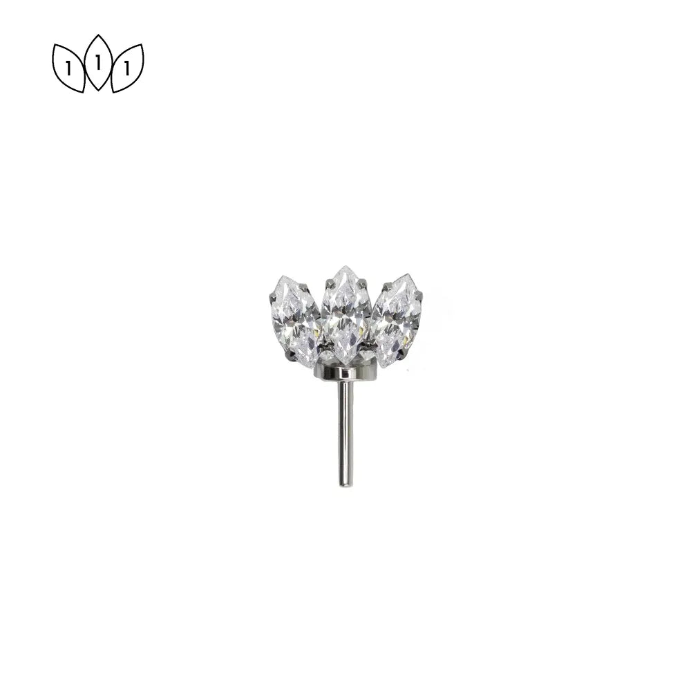 Forward Facing Marquise Fan