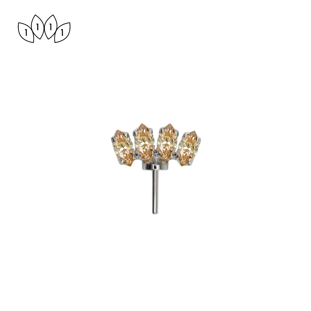 Forward Facing Marquise Fan