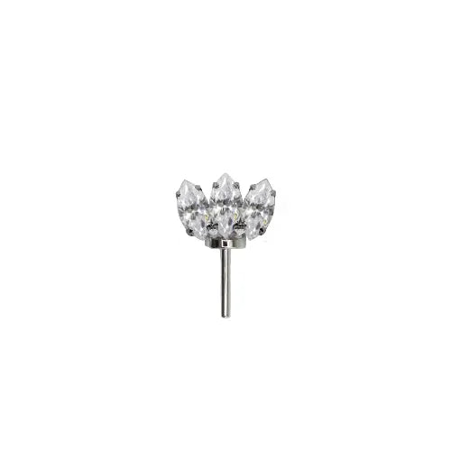 Forward Facing Marquise Fan