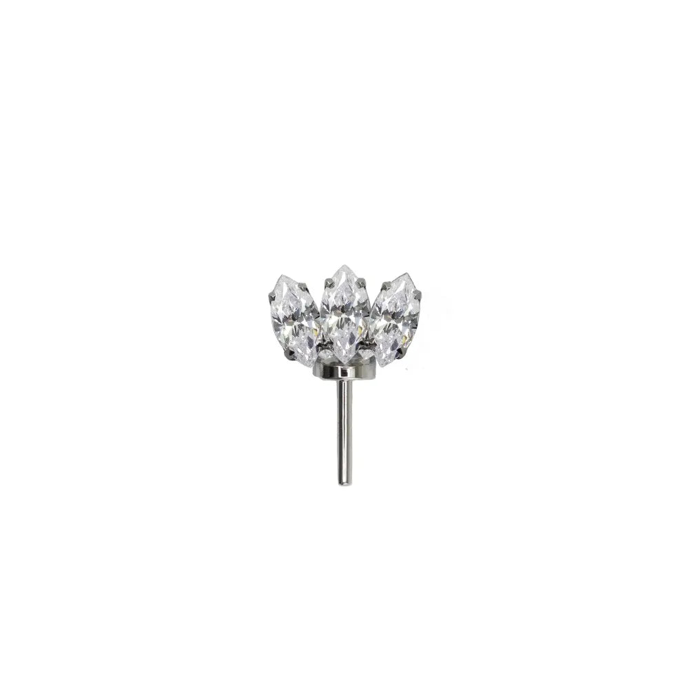 Forward Facing Marquise Fan