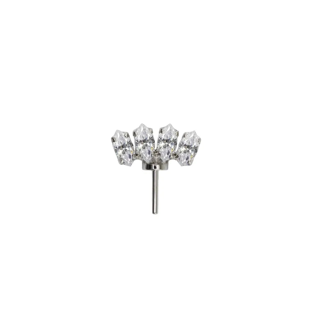 Forward Facing Marquise Fan