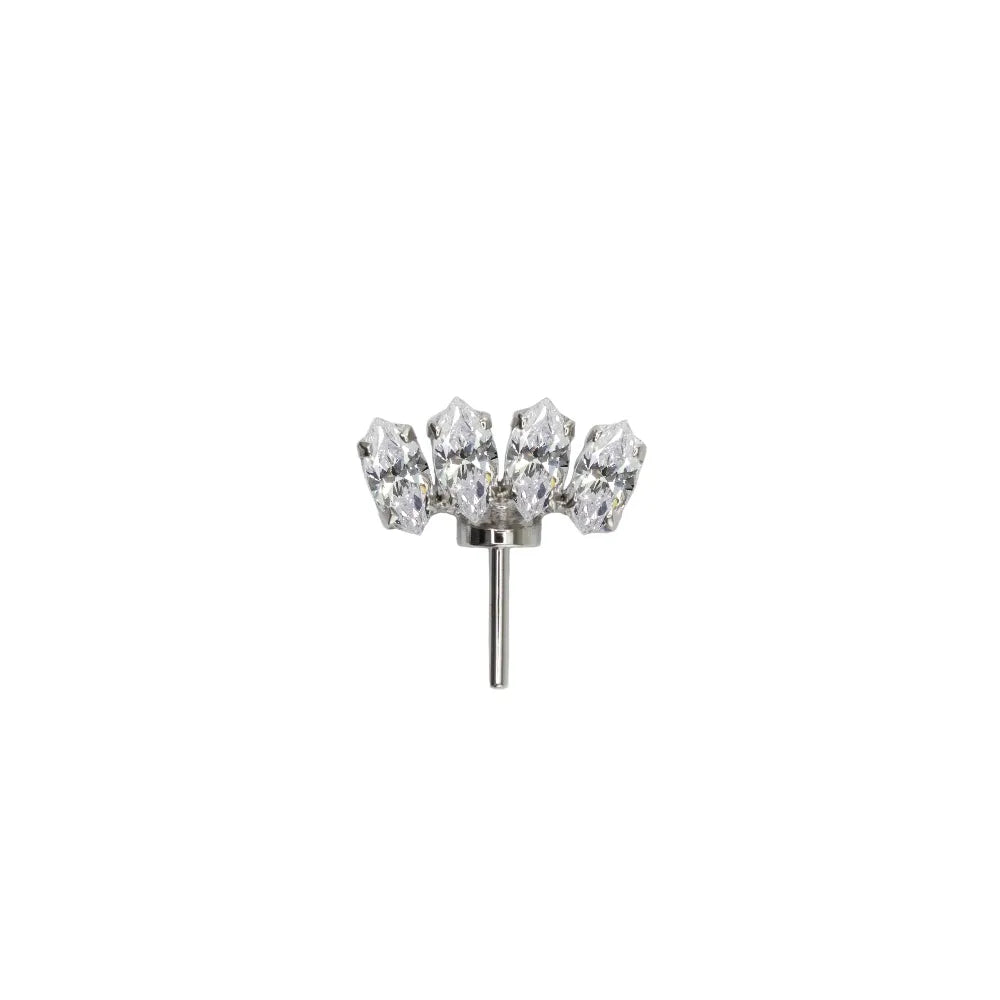 Forward Facing Marquise Fan
