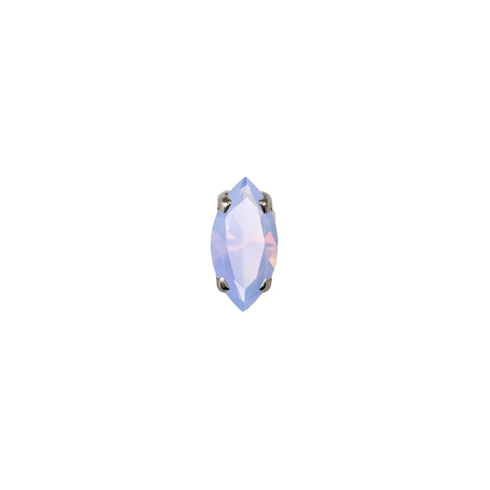 Lavender Jade 4.0 - Marquise Prong Set Gem