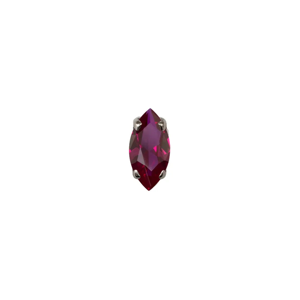 76B - Marquise Prong Set Gem