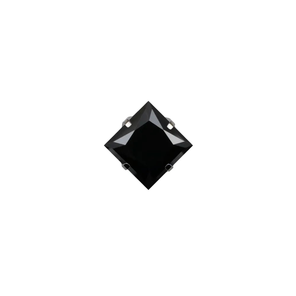 Square Princess Prong Set Gem
