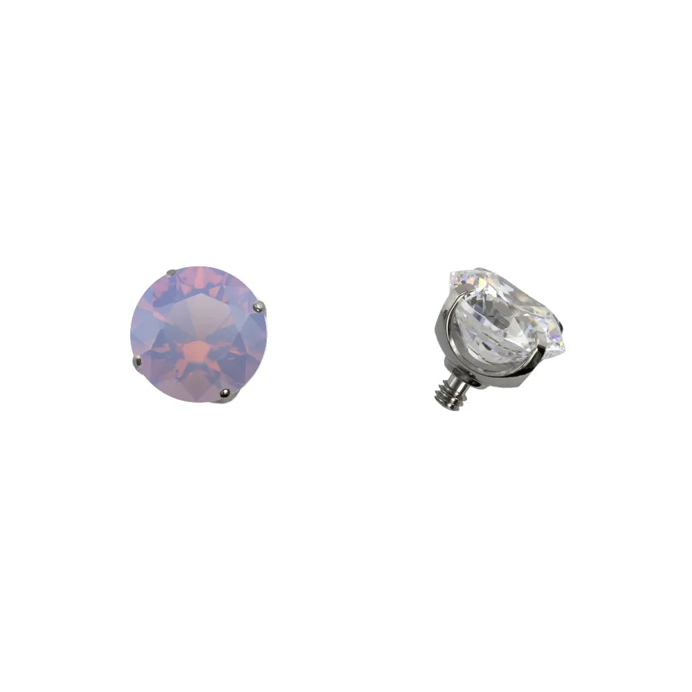 Threaded Prong Set Gem