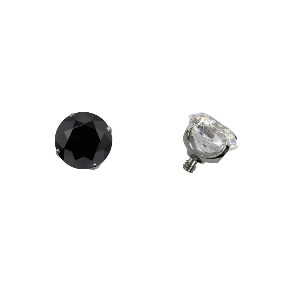 Threaded Prong Set Gem