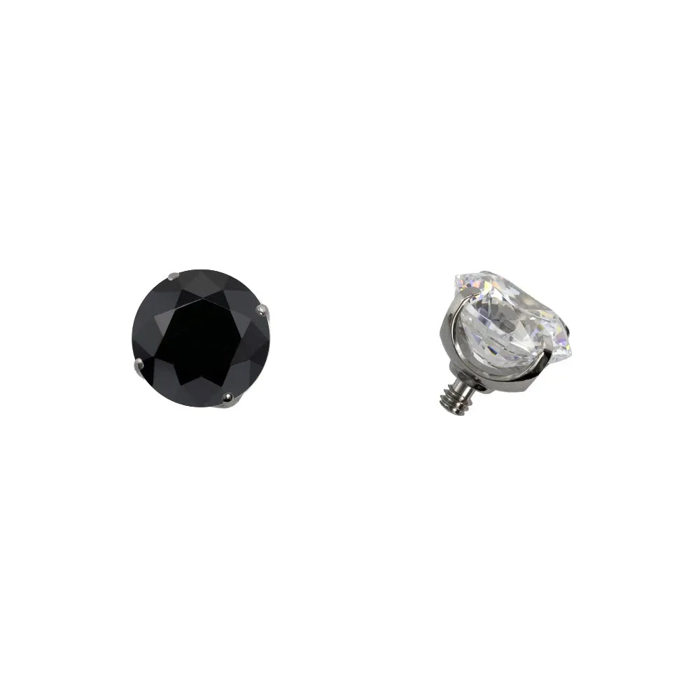 Threaded Prong Set Gem