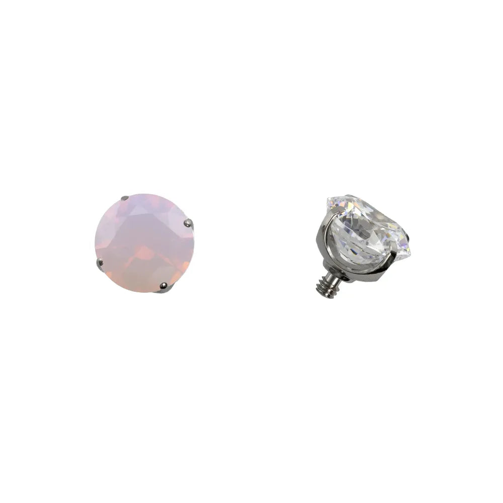 Threaded Prong Set Gem