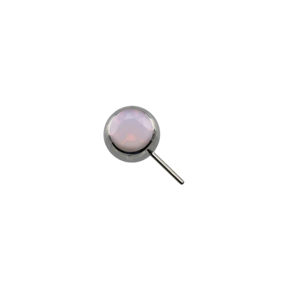 Light Peony 4.0 - Forward Facing Gem Bead