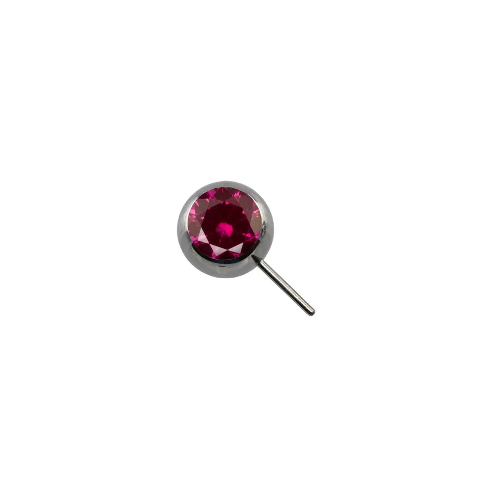 Forward Facing Gem Bead
