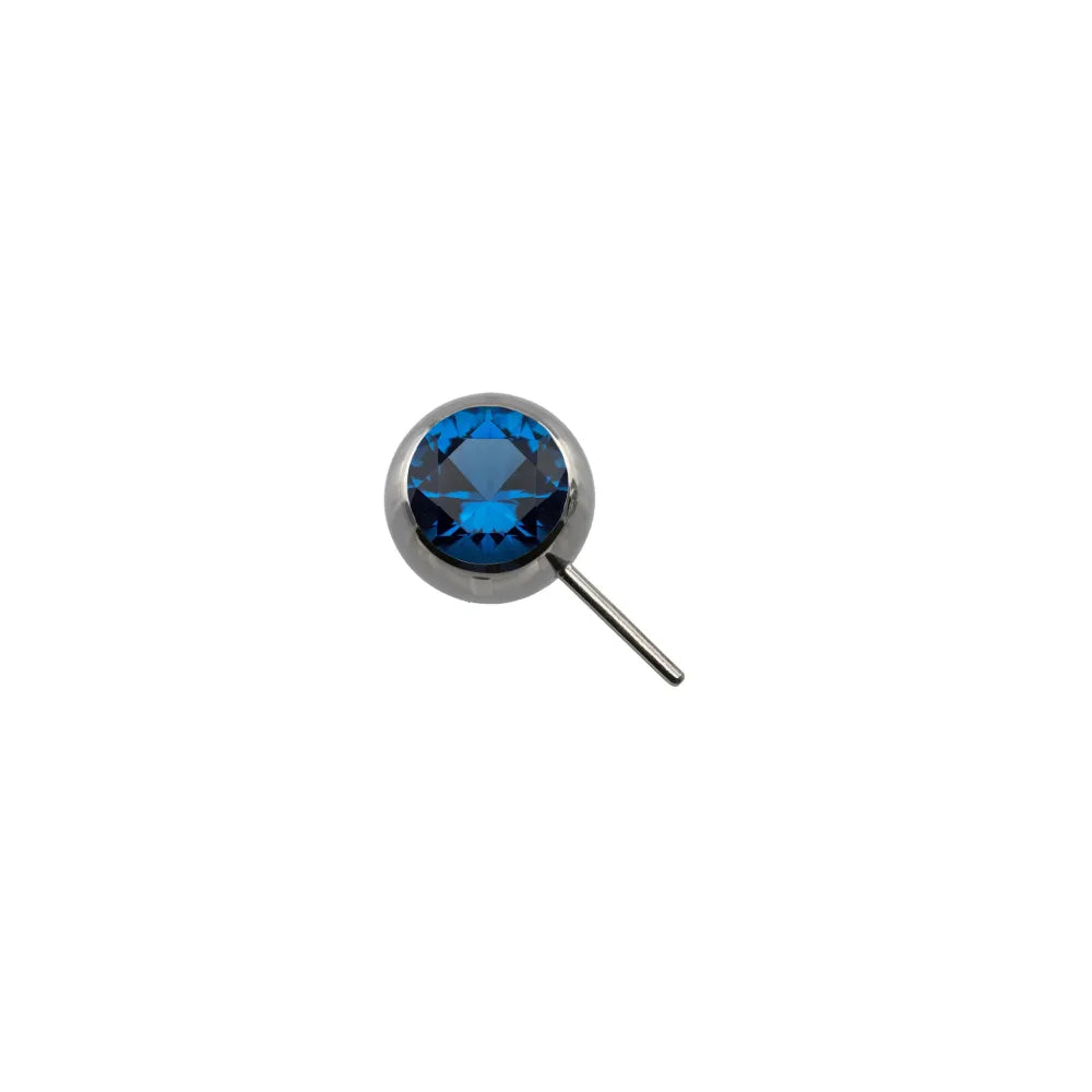 Forward Facing Gem Bead