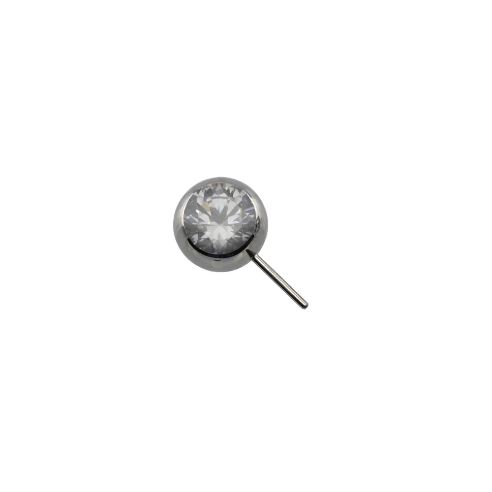 Forward Facing Gem Bead
