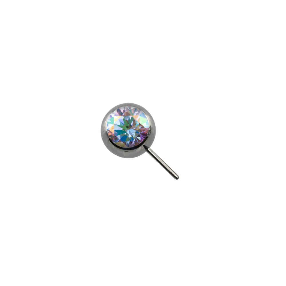 Forward Facing Gem Bead
