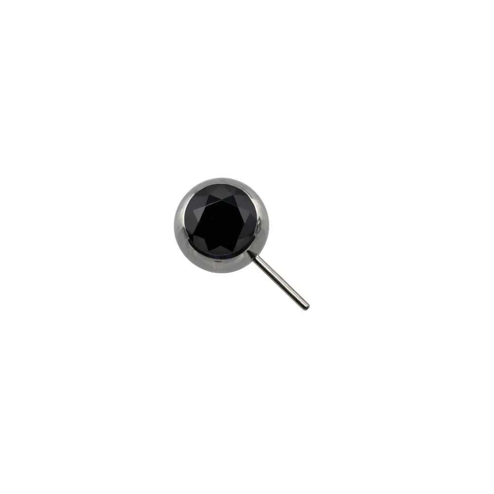 Black 4.0 - Forward Facing Gem Bead