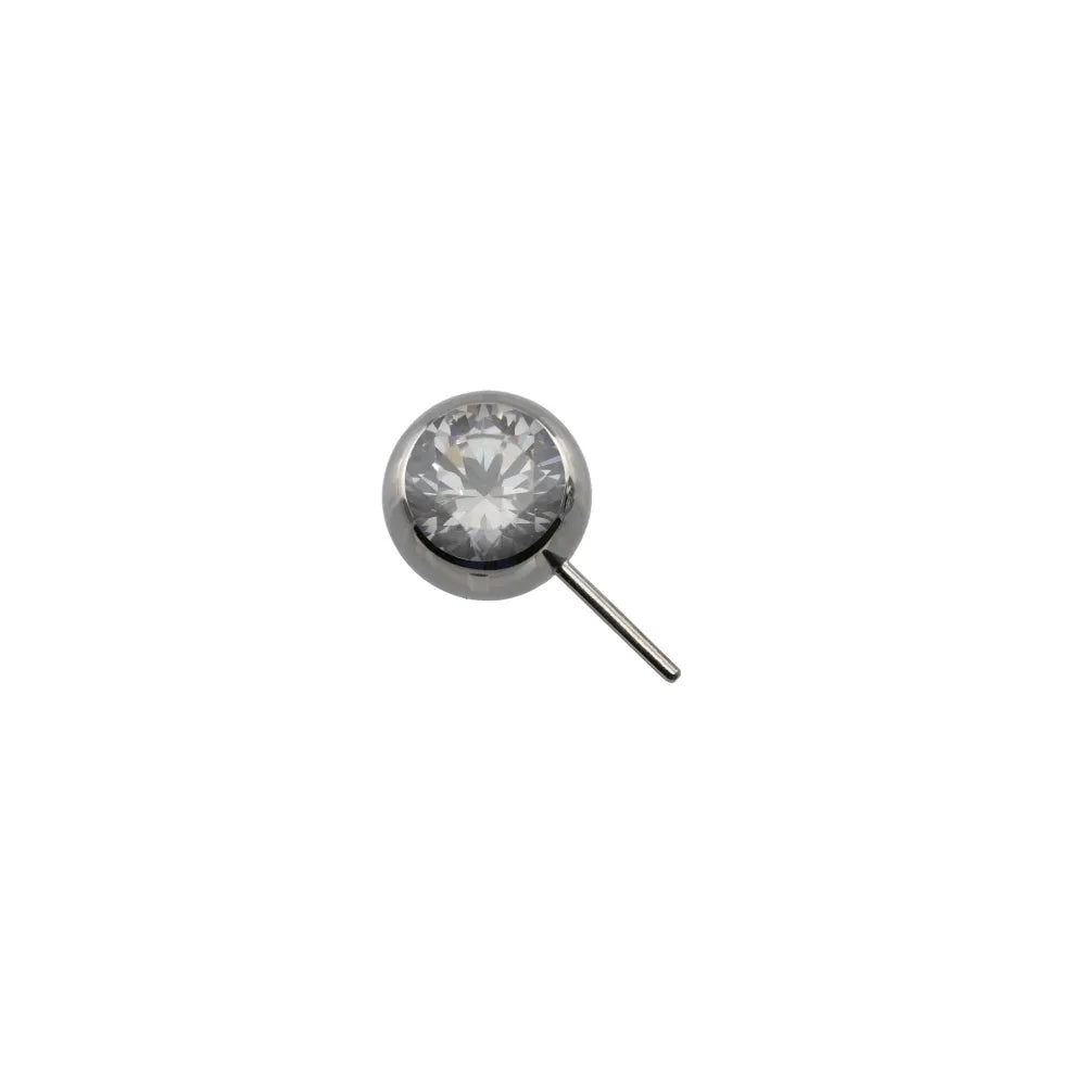 Forward Facing Gem Bead