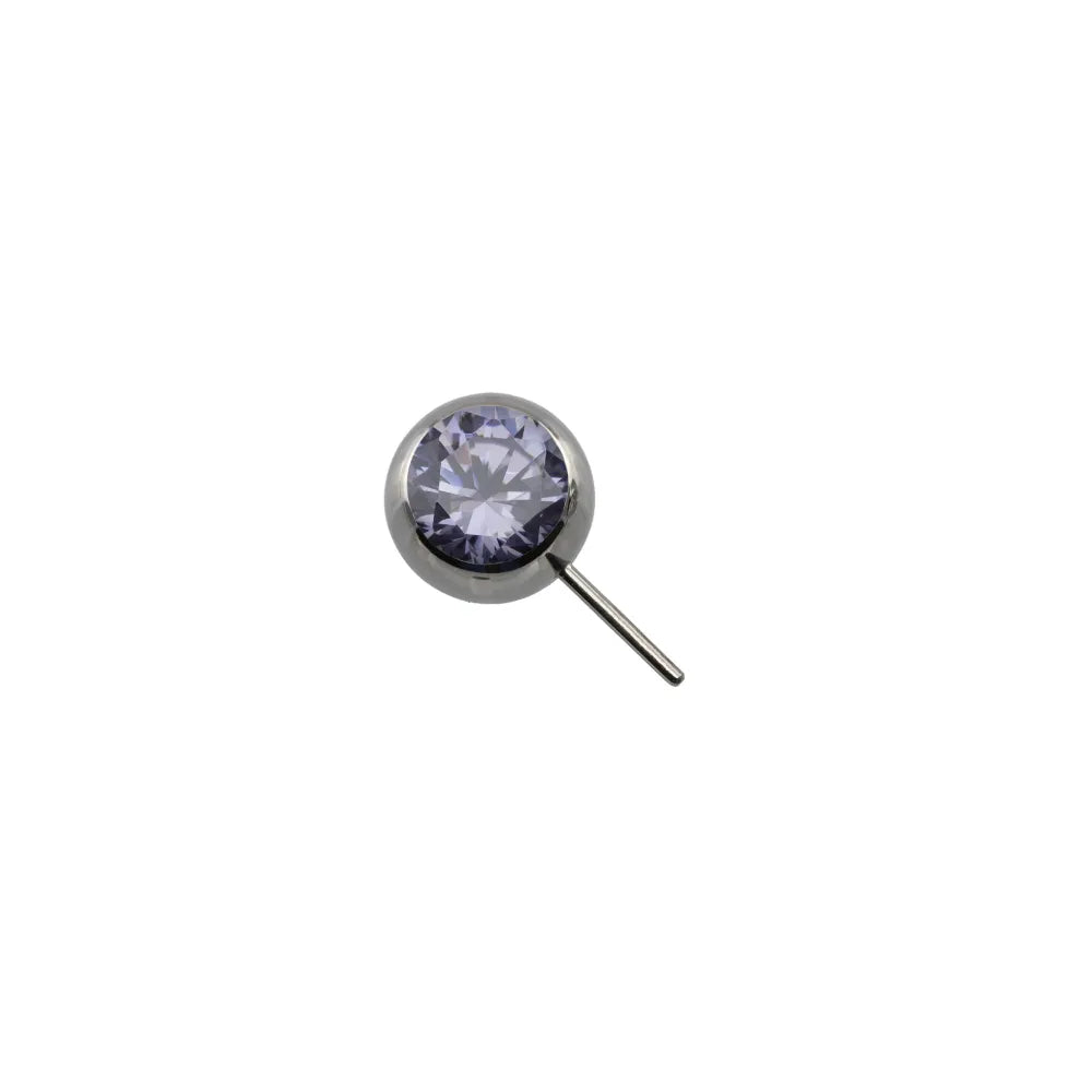 Forward Facing Gem Bead