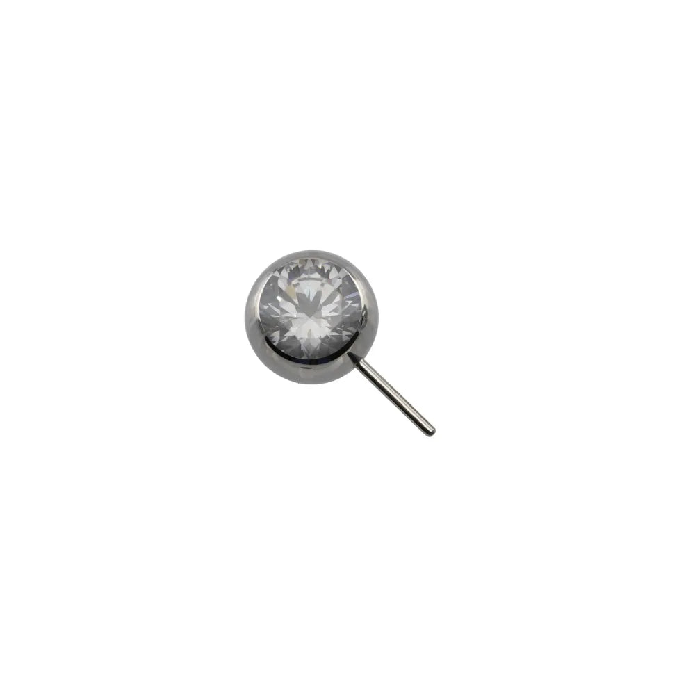 Forward Facing Gem Bead