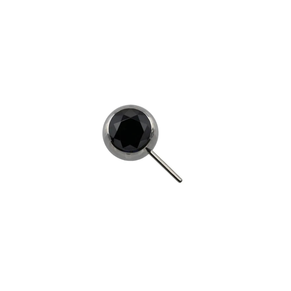 Forward Facing Gem Bead