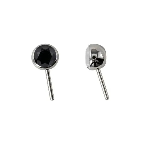 Forward Facing Angled Gem Bead