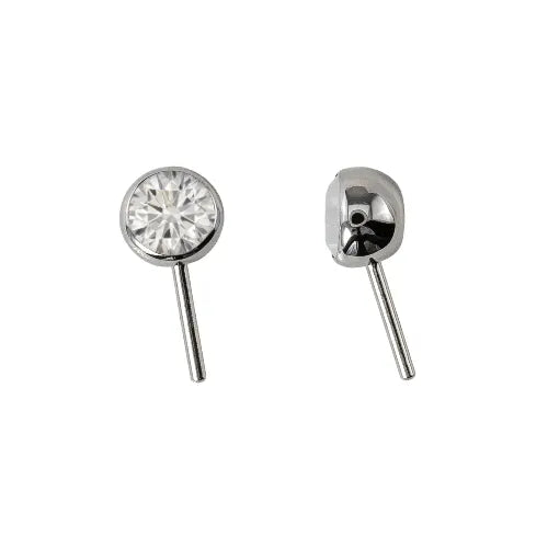Forward Facing Angled Gem Bead