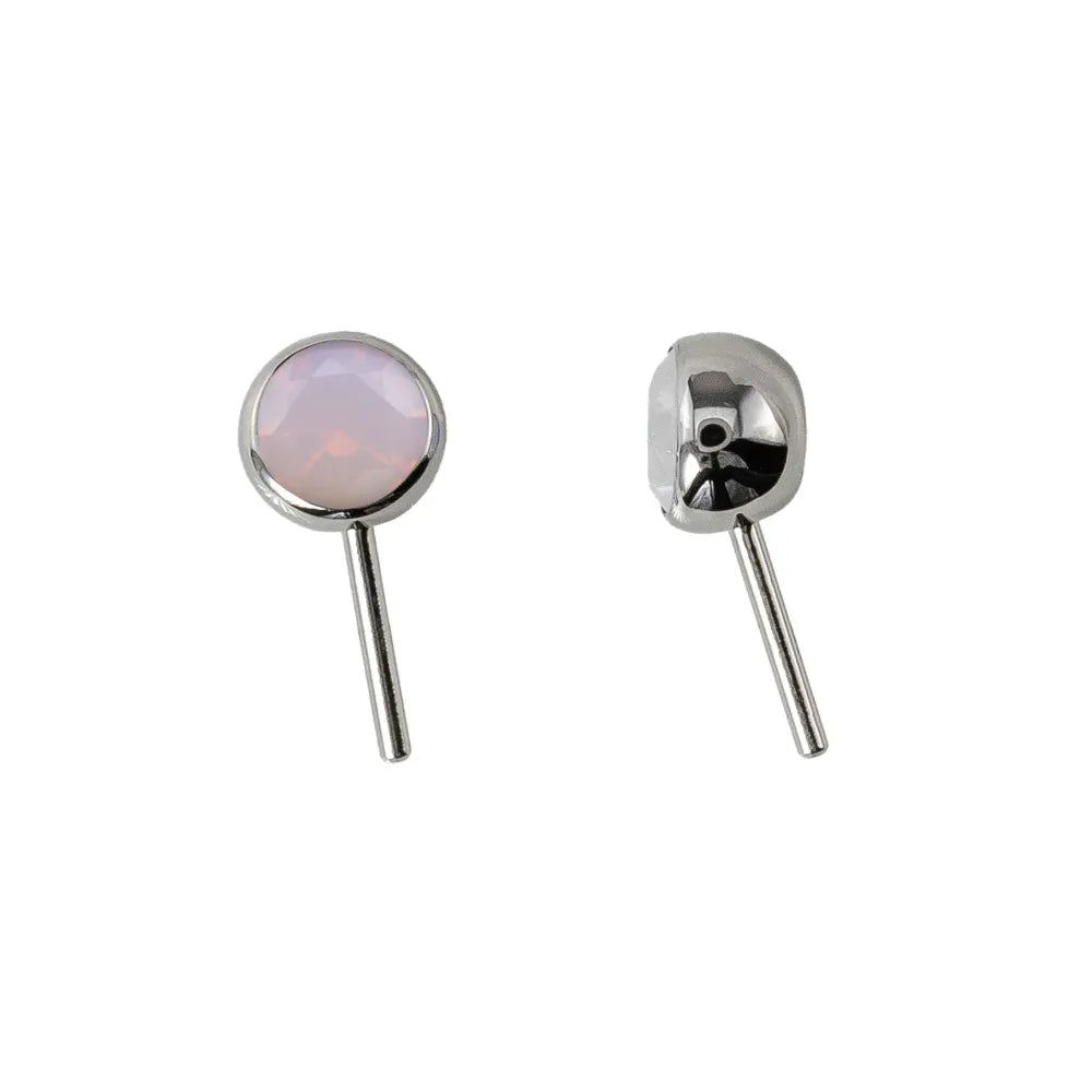 Forward Facing Angled Gem Bead