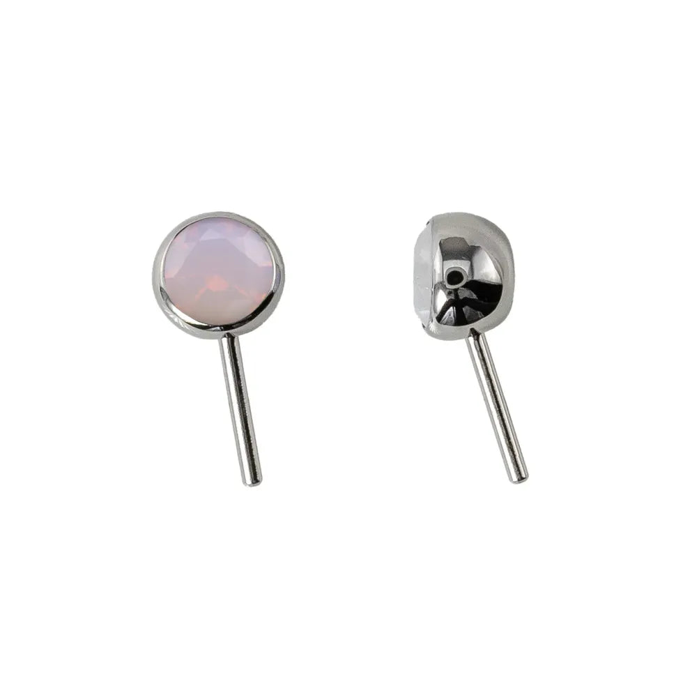 Forward Facing Angled Gem Bead