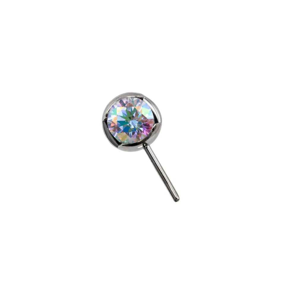 Aurora B. 3.0 - Forward Facing Slotted Gem Bead
