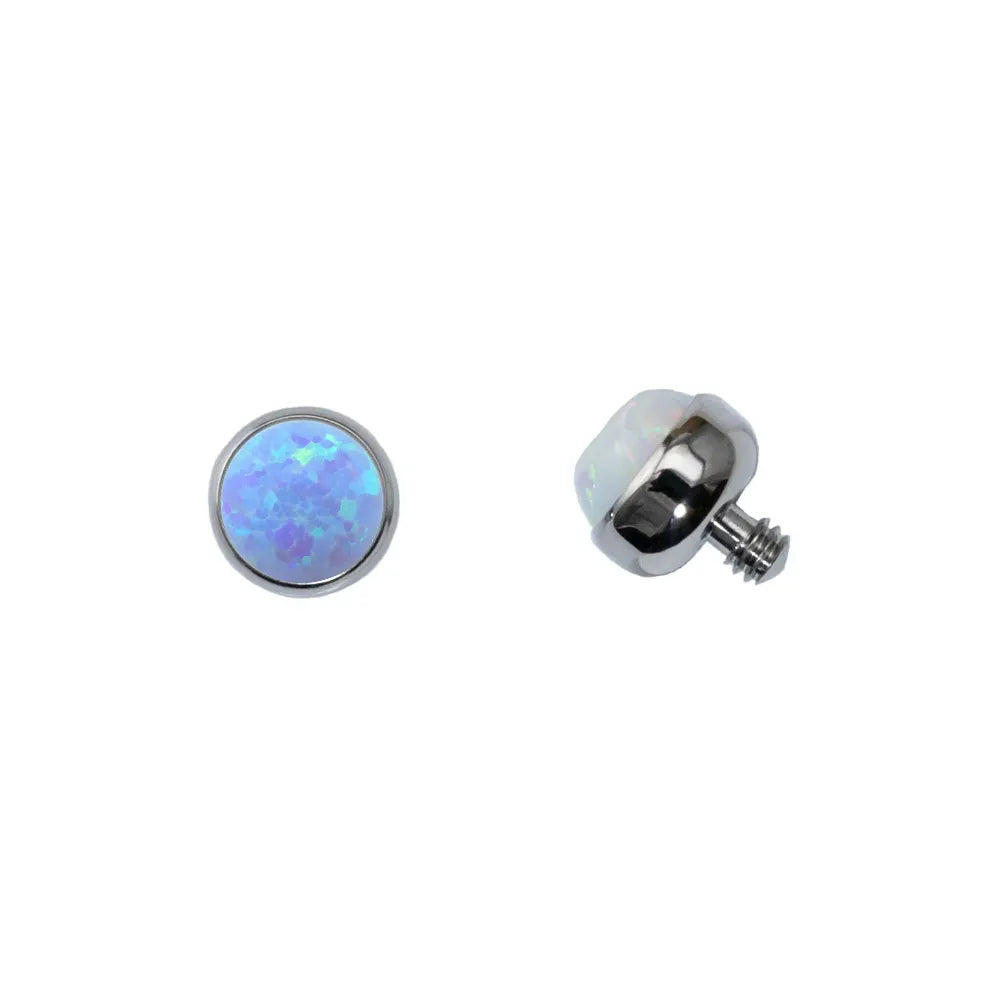Threaded Cabochon Bead