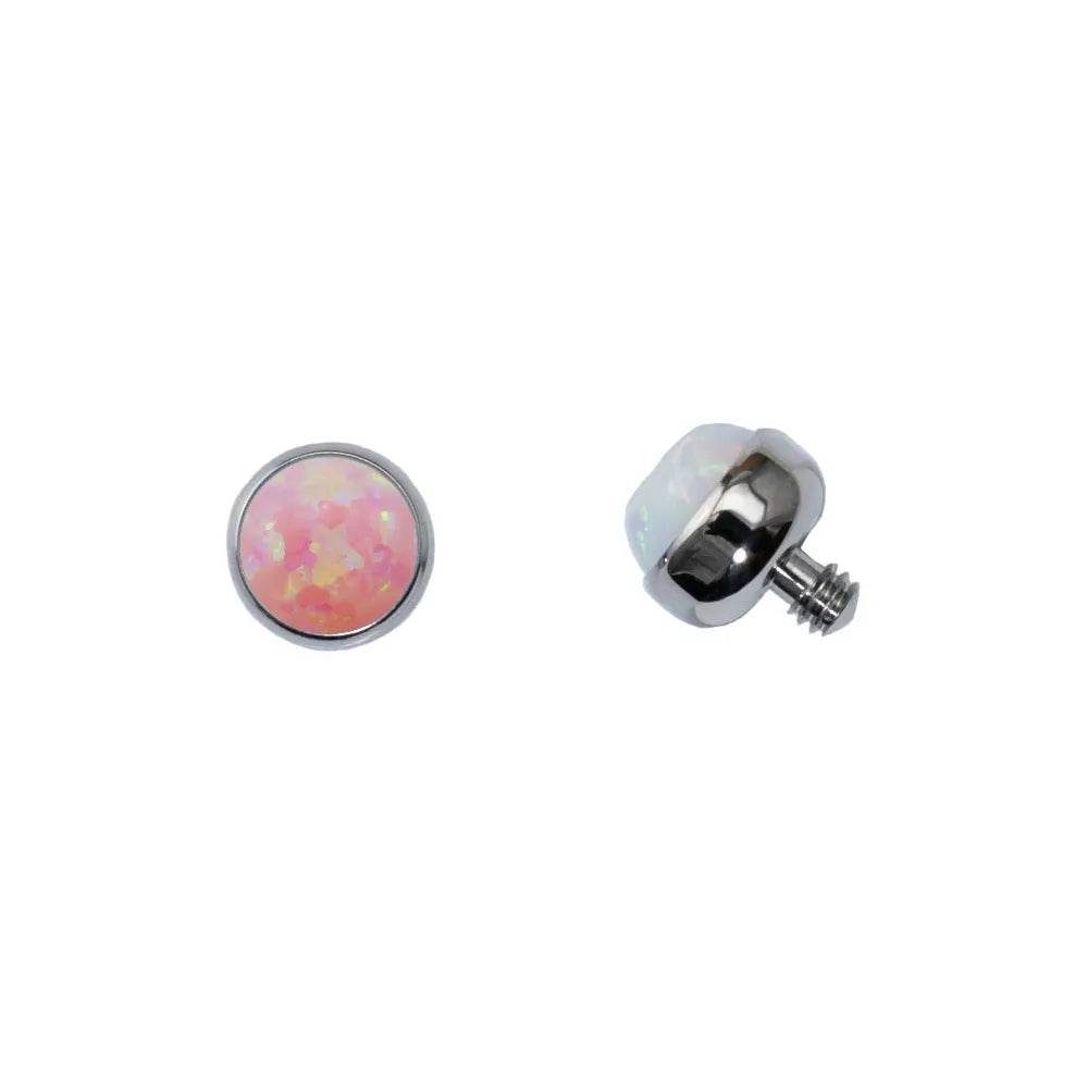 Threaded Cabochon Bead