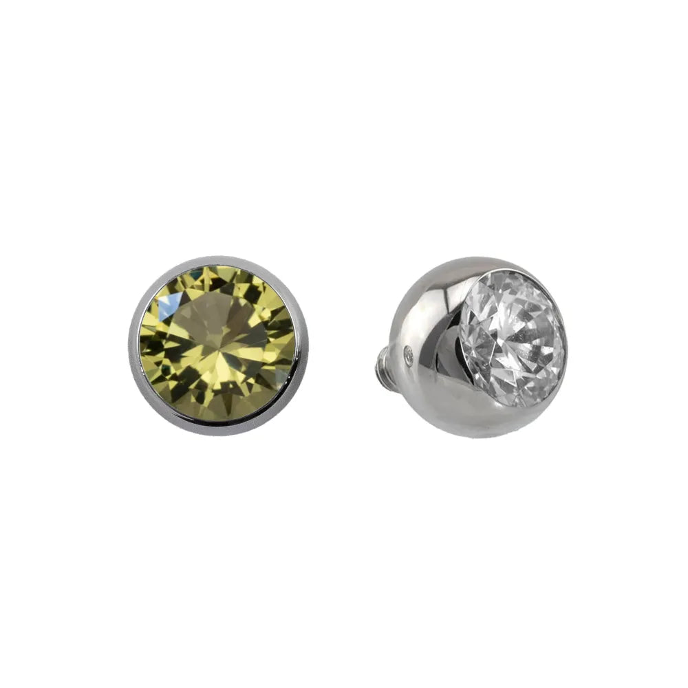Threaded Gem Bead